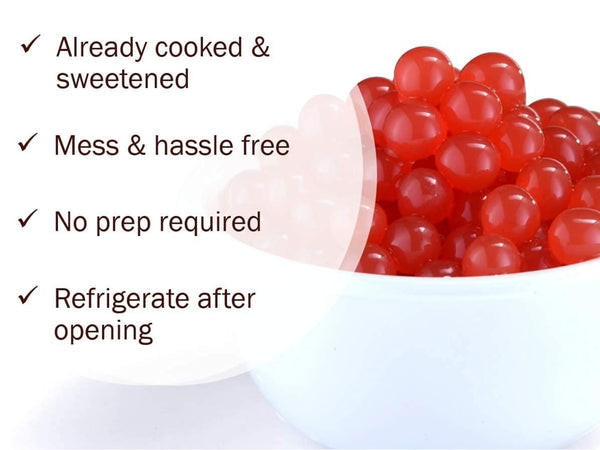 7 LB Pomegranate Flavored Popping Boba-2