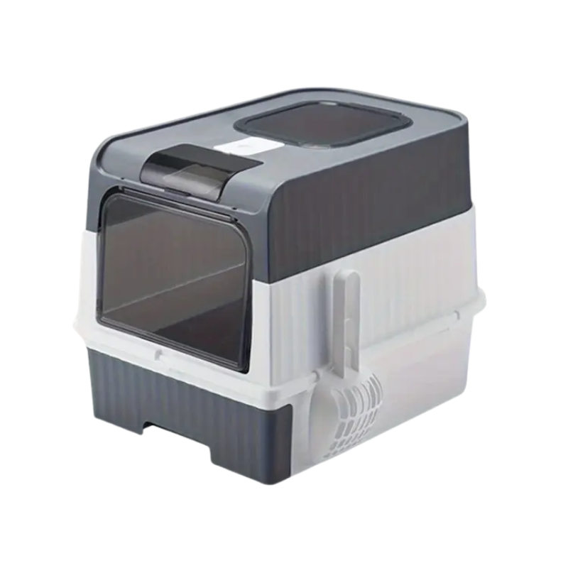 Extra Large Cat Litter Box Dual Entry-0