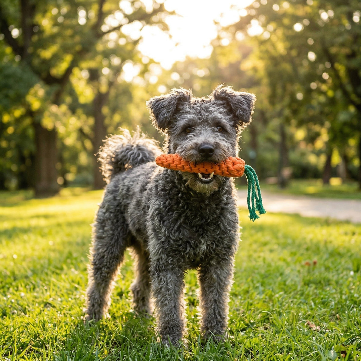 Palatable Carrot Rope Toys-1