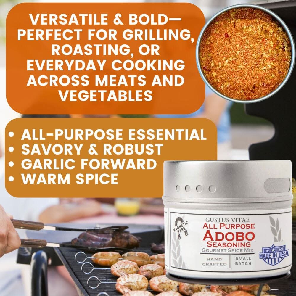 Signature Grilling Seasonings & BBQ Rubs Gift Box | Gift Packaged Seasoning Collection | Set of 6-3