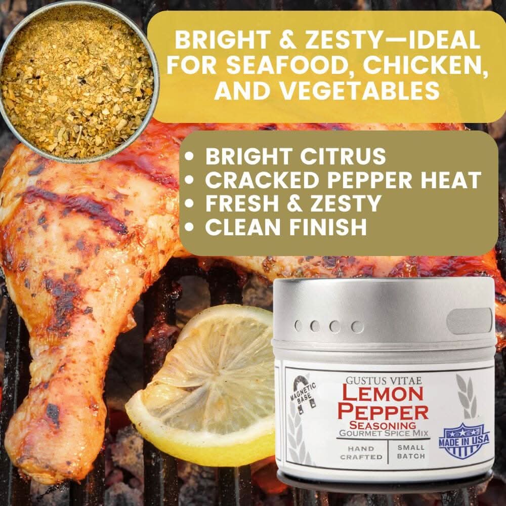 Signature Grilling Seasonings & BBQ Rubs Gift Box | Gift Packaged Seasoning Collection | Set of 6-4