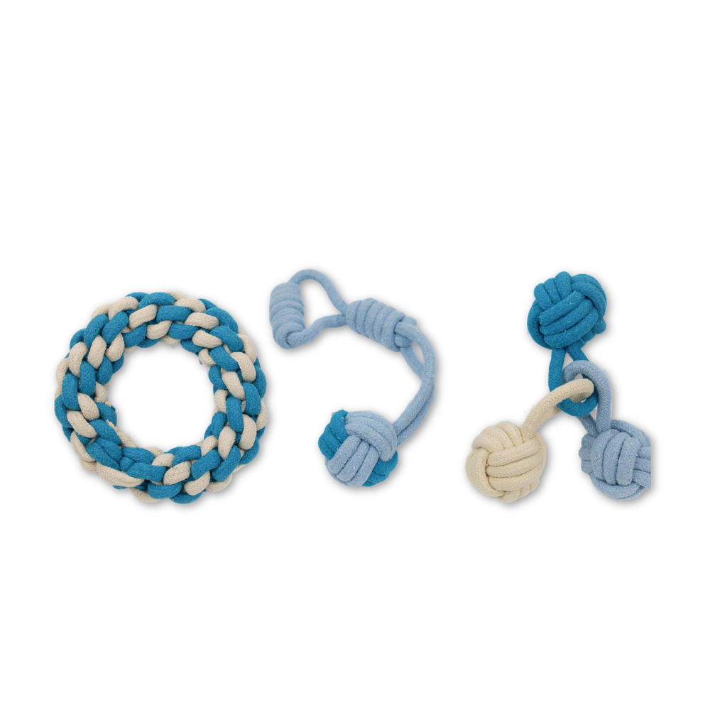 Sky and Cloud Rope Tug Toy Set-0