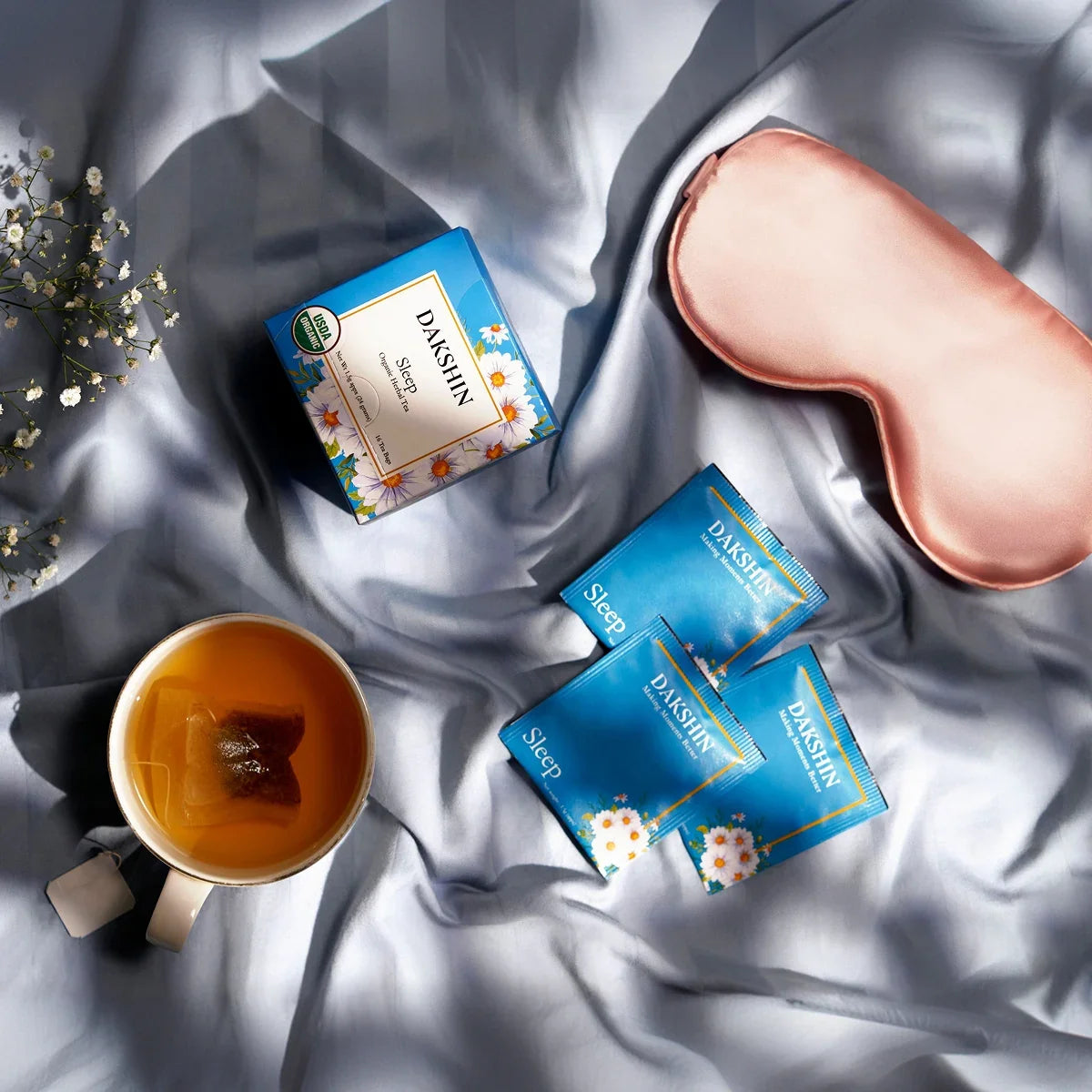 Organic Sleep Herbal Tea - Nighttime Rest by Dakshin-3