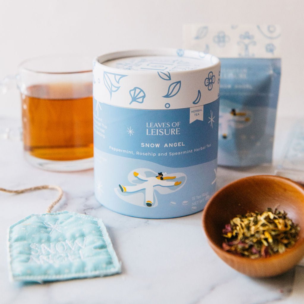 Snow Angel Herbal Tea | Peppermint, Spearmint, Ginger-4