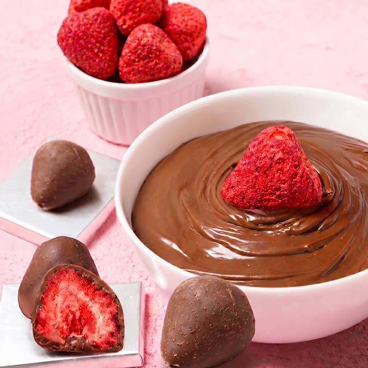 Freeze-Dried Whole Strawberries (Sweetened) - Strawberry Crisp - Bulk Supply-2