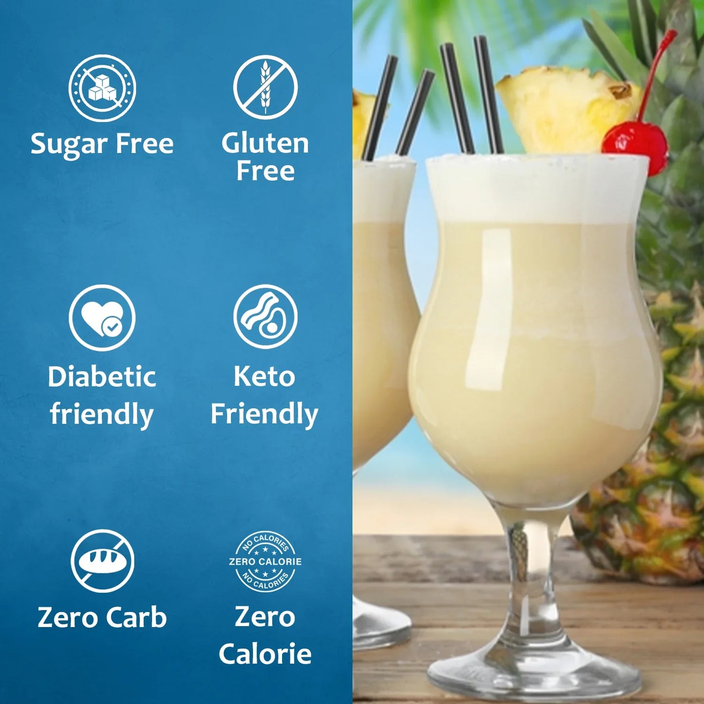 Sugar-Free Pina Colada Syrup