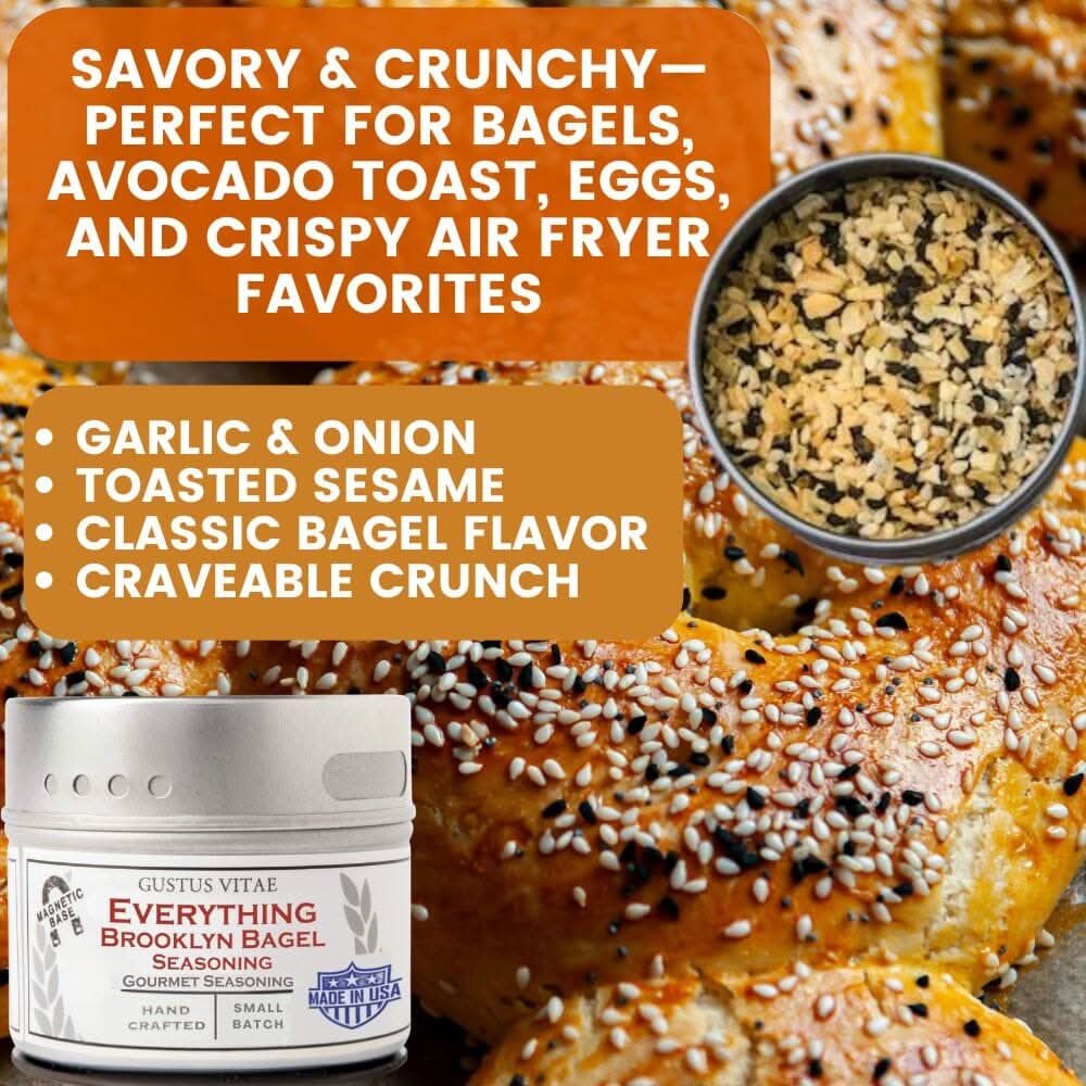 Taste of America: Classic USA Flavor Favorites | Gift Packaged Seasoning Collection | Set of 6-3