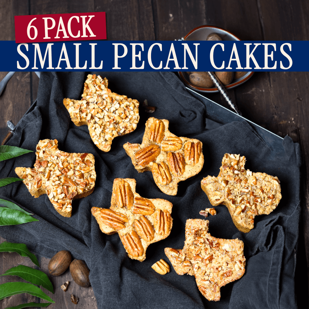 Small Pecan Cake 6-Pack | Best Value