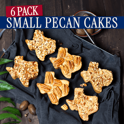 Small Pecan Cake 6-Pack | Best Value