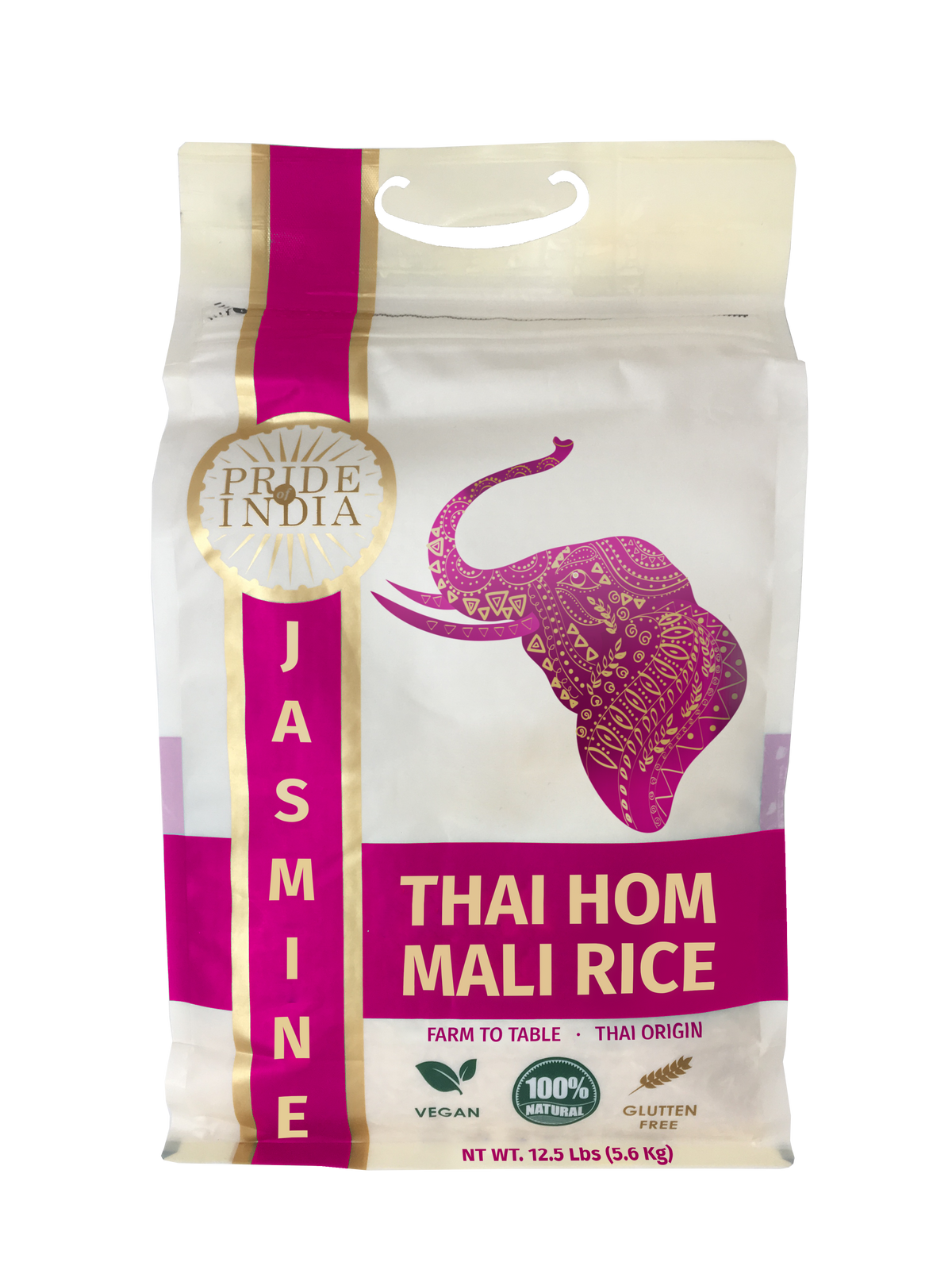 Thai White Jasmine Rice - Hom Mali Fragrant Long Grain Jar-3