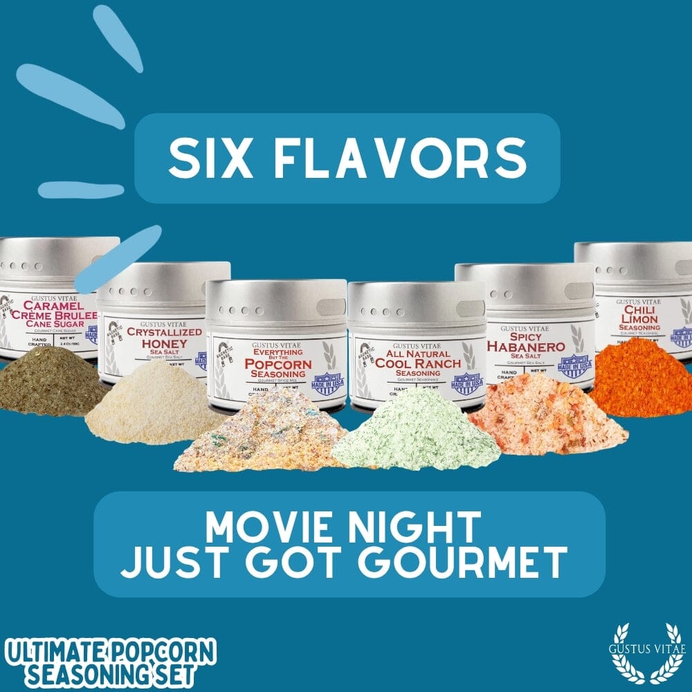 Ultimate Popcorn Seasoning Set - Six Pack-4