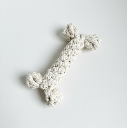 The Little Love White Rope Bone Toy-1