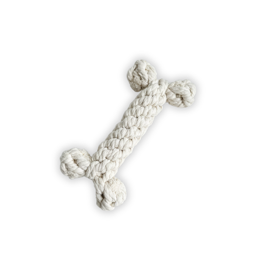 The Little Love White Rope Bone Toy-0